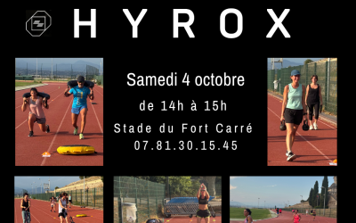 ENTRAINEMENT HYROX – 4/10/2025 – STADE DU FORT CARRE